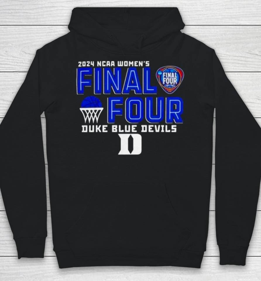 Duke Blue Devils 2024 Ncaa Women’s Basketball Final Four Logo Hoodie