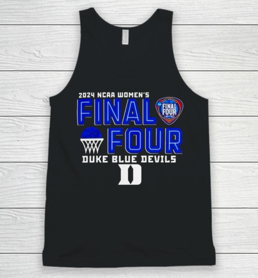Duke Blue Devils 2024 Ncaa Women’s Basketball Final Four Logo Unisex Tank Top