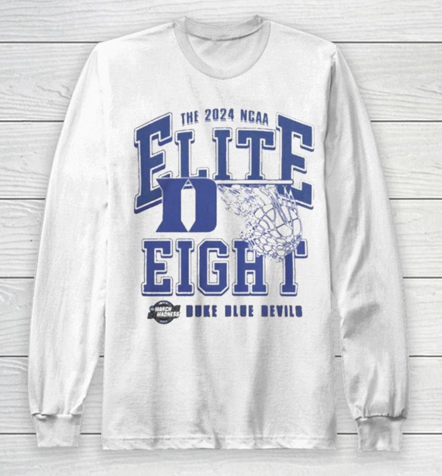 Duke Blue Devils Mbb The 2024 Ncaa Elite Eight Long Sleeve T-Shirt