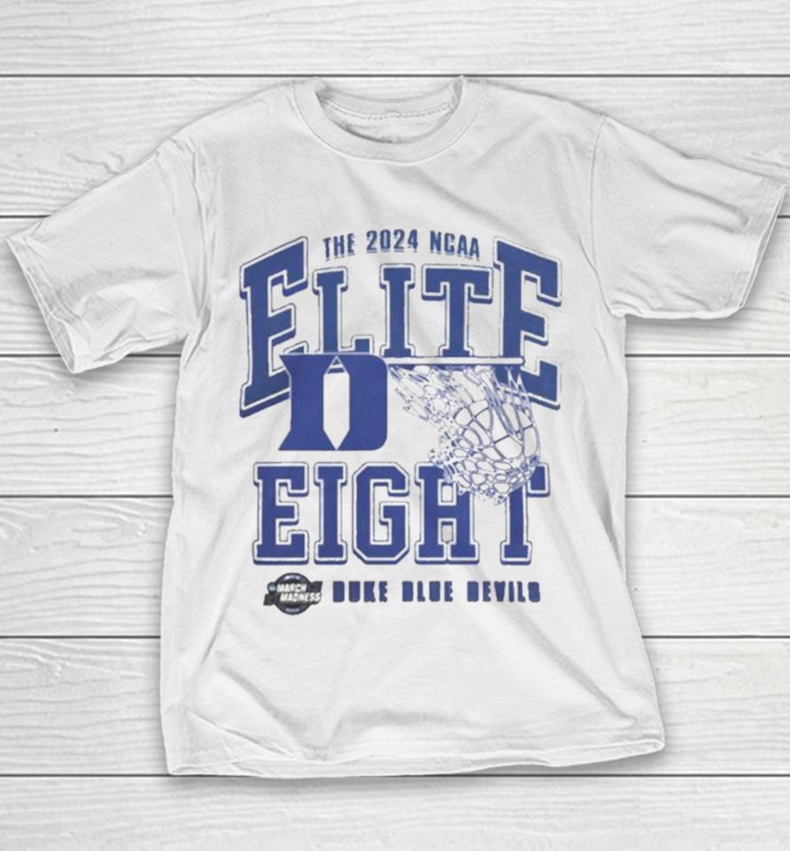 Duke Blue Devils Mbb The 2024 Ncaa Elite Eight Youth T-Shirt