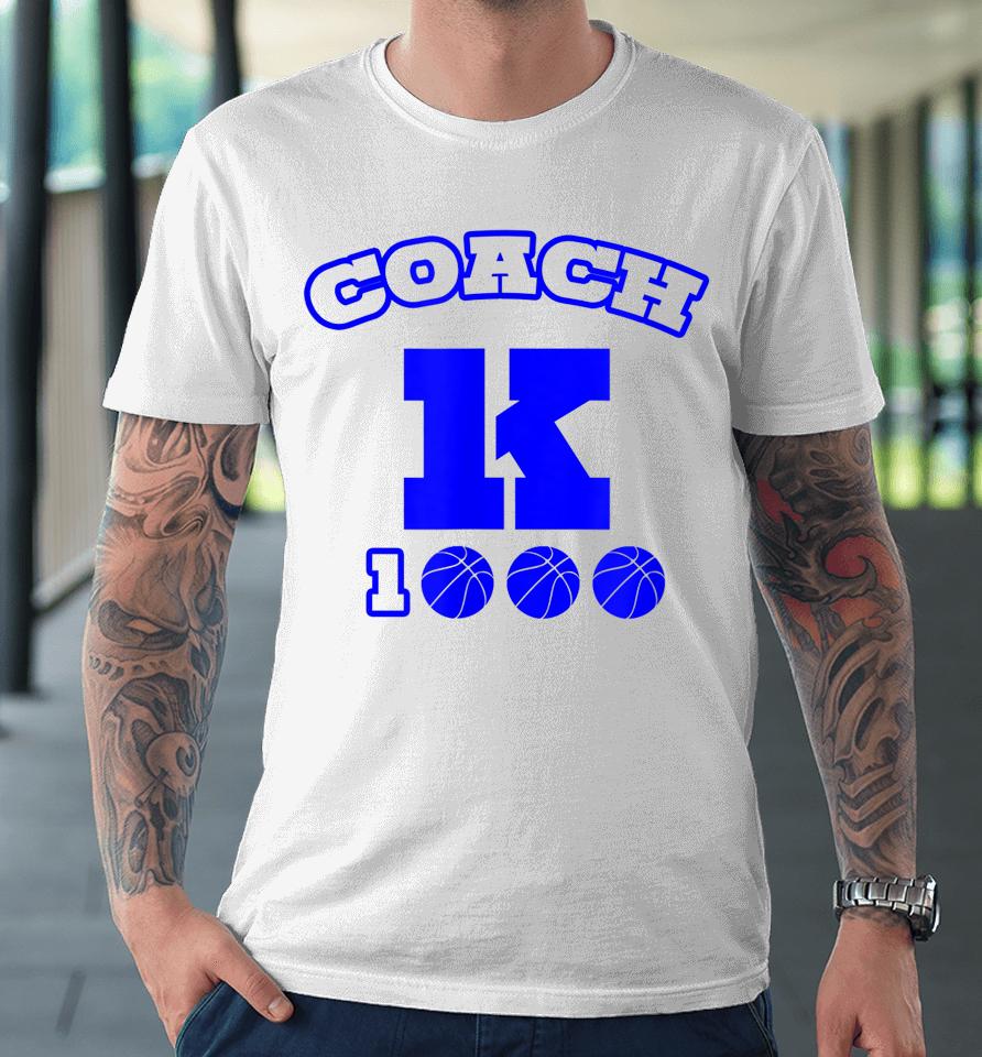 Duke Coach K Premium T-Shirt