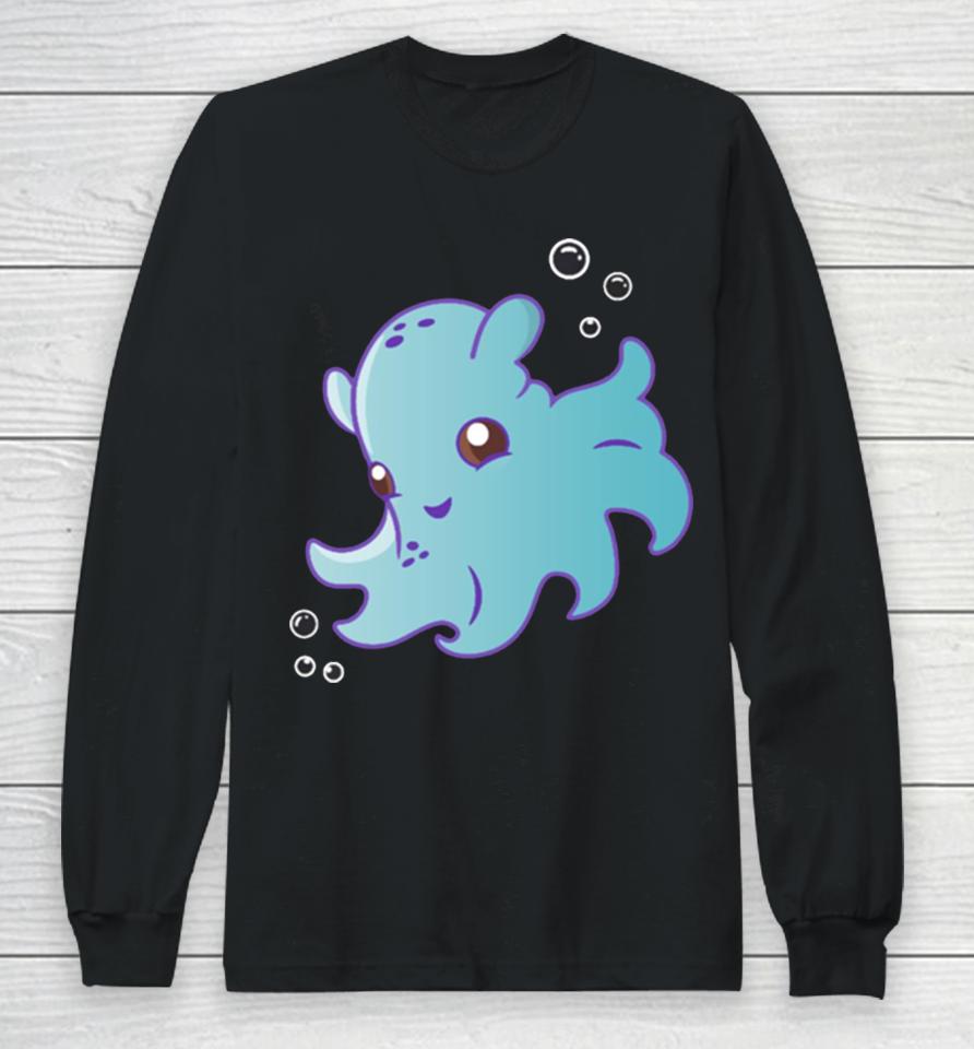 Dumbo Octopus Animated Long Sleeve T-Shirt