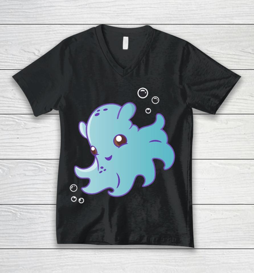 Dumbo Octopus Animated Unisex V-Neck T-Shirt