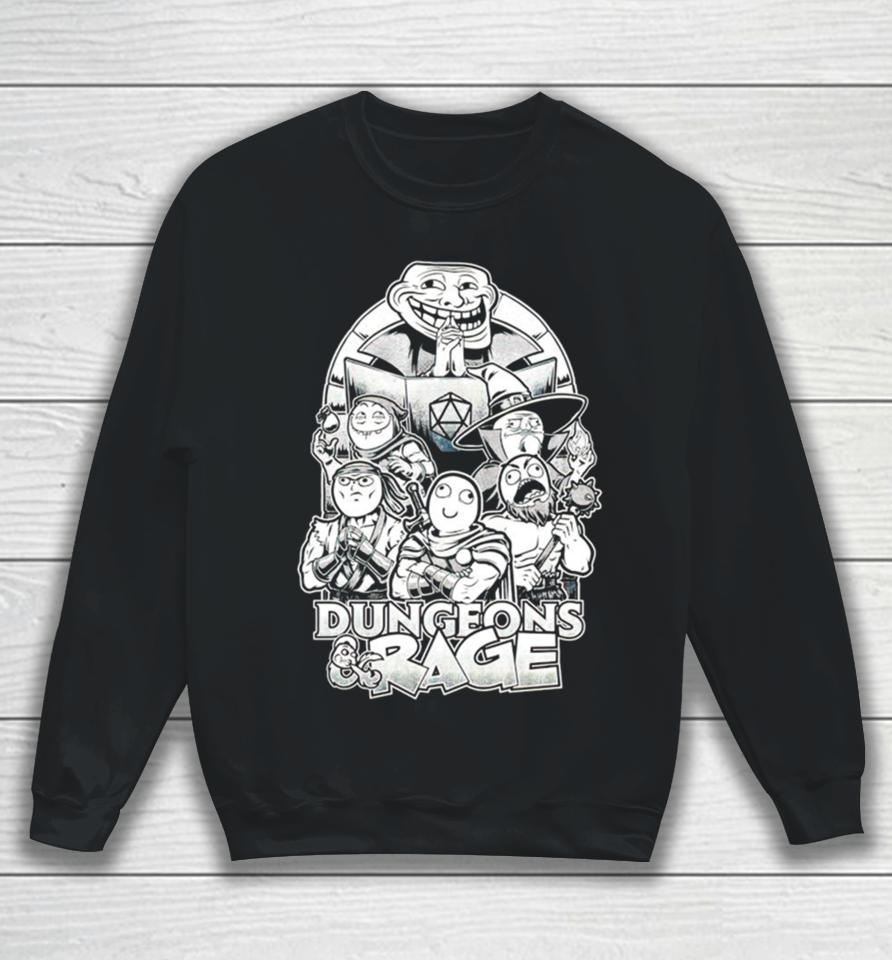 Dungeons &Amp; Rage Sweatshirt