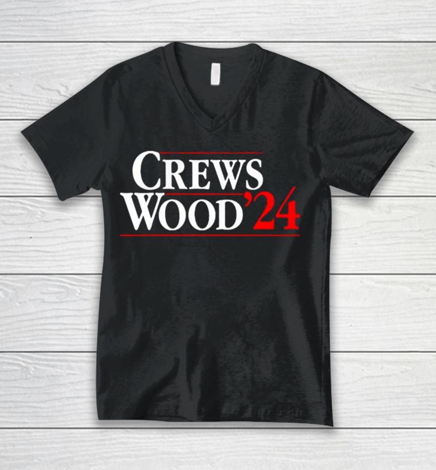 Dylan Crews James Wood ’24 Unisex V-Neck T-Shirt