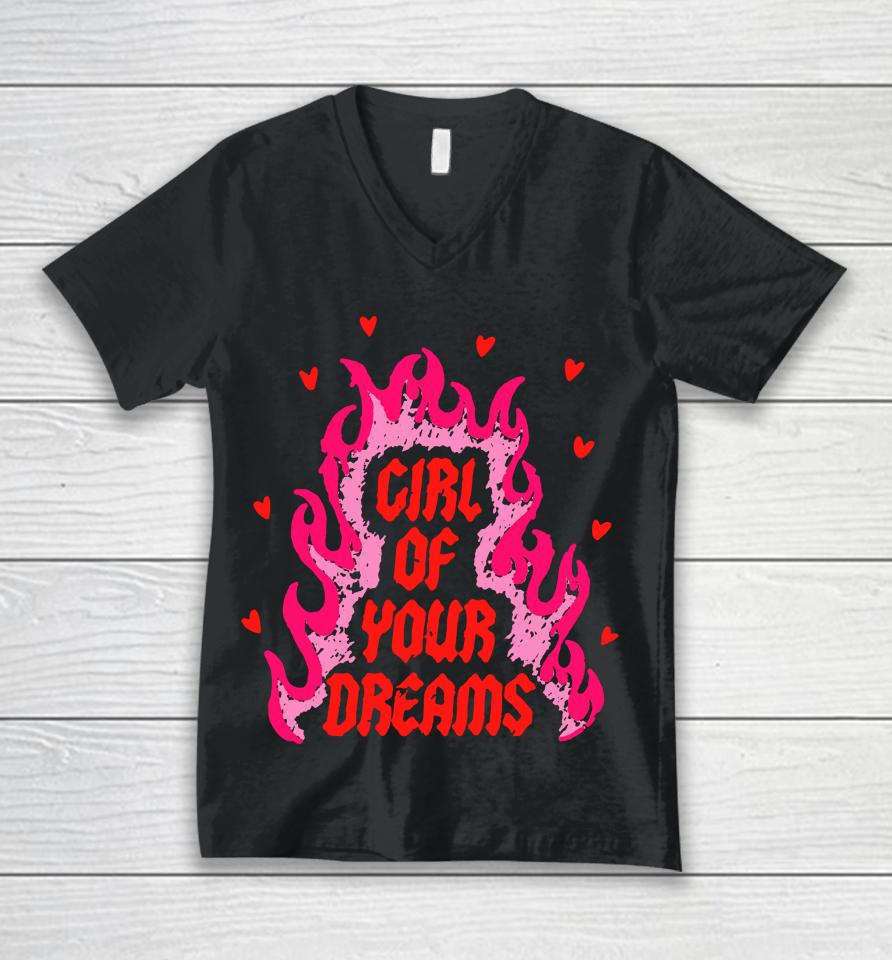 Dylan Girl Of Your Dreams Unisex V-Neck T-Shirt
