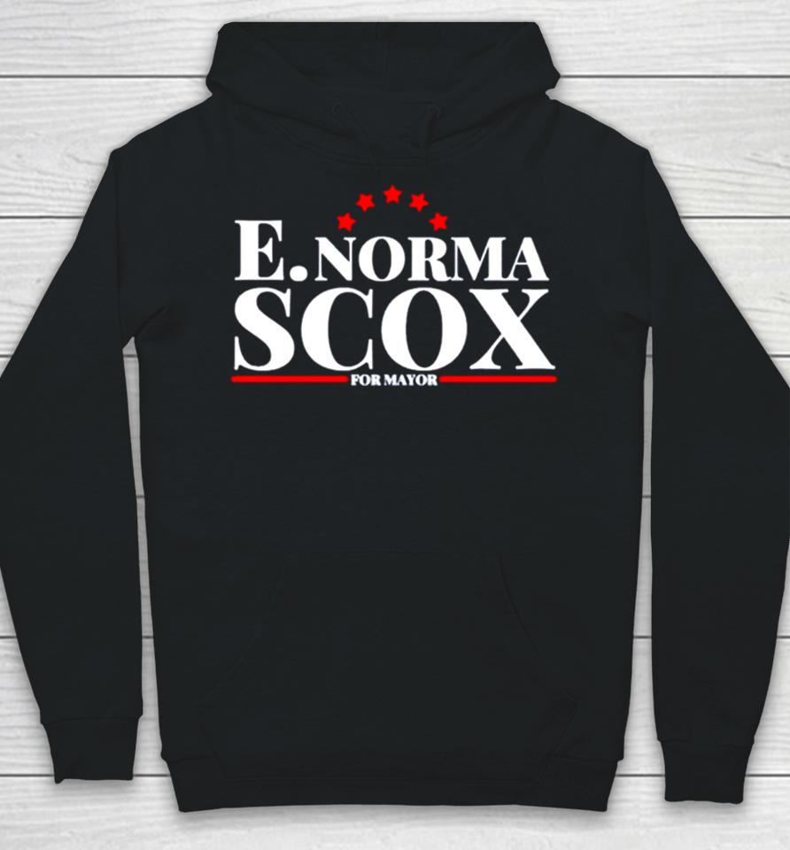 E. Norma Scox For Mayor Hoodie