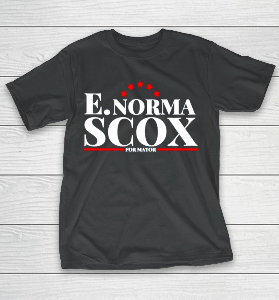 E. Norma Scox For Mayor T-Shirt