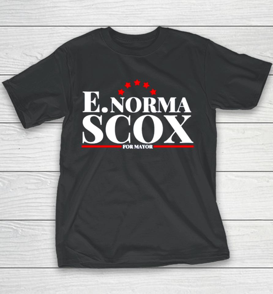 E. Norma Scox For Mayor Youth T-Shirt