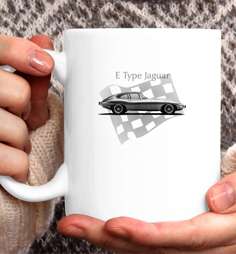 E-Type Jaguar Classic Car Coffee Mug