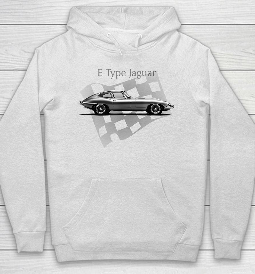 E-Type Jaguar Classic Car Hoodie