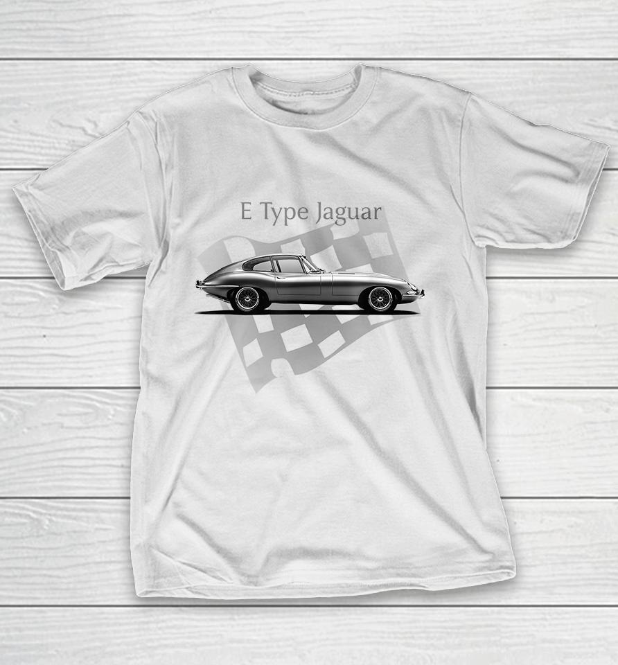 E-Type Jaguar Classic Car T-Shirt