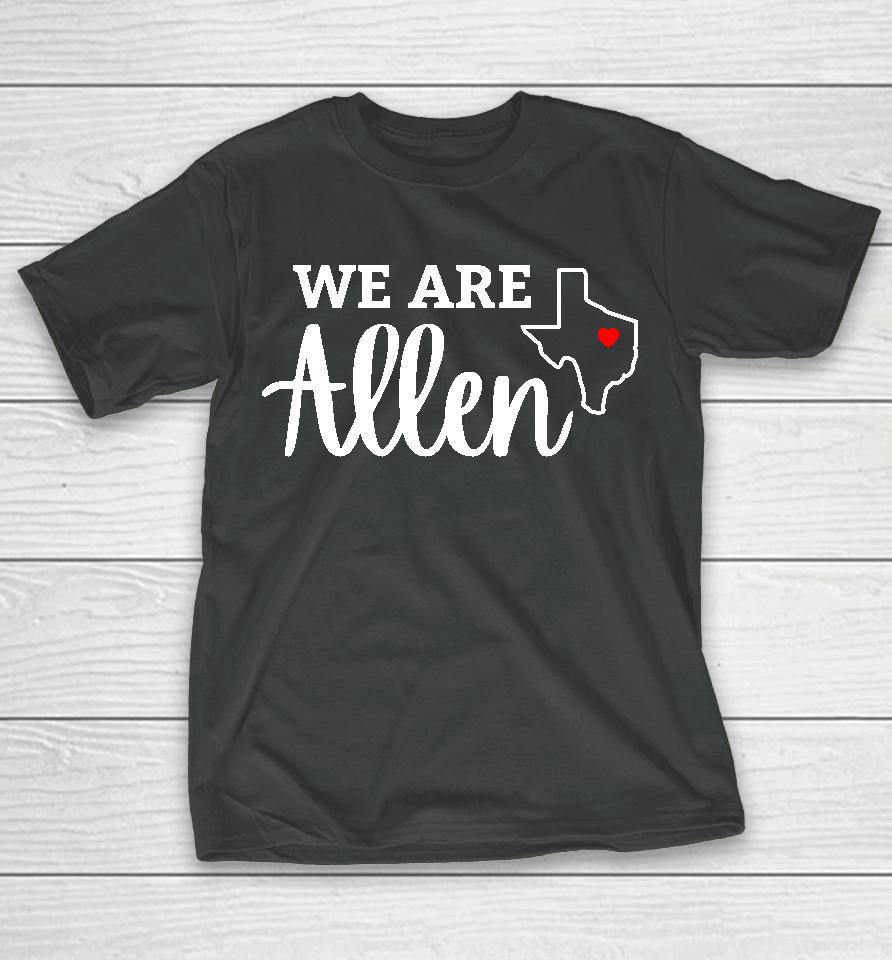 Eagle Edge Allen Isd We Are Allen T-Shirt