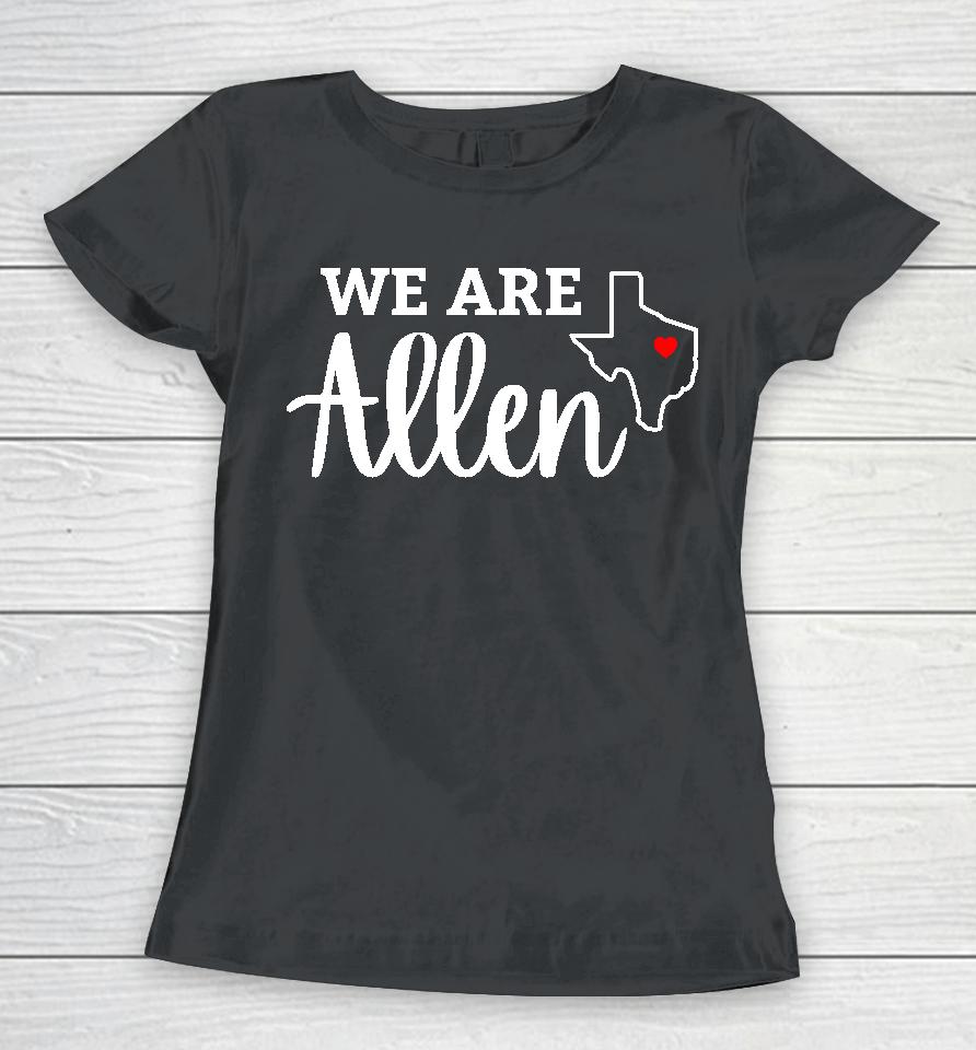 Eagle Edge Allen Isd We Are Allen Women T-Shirt