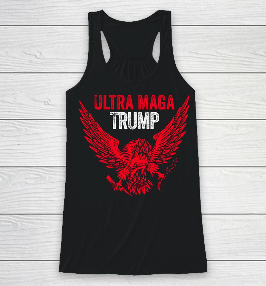 Eagle Ultra Maga Trump Racerback Tank
