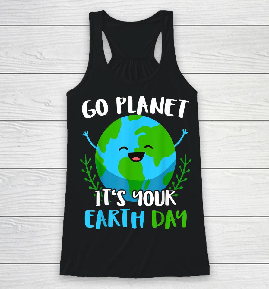 Earth Day 2023 Environmental Nature Planet Racerback Tank