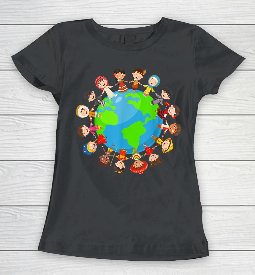 Earth Day 2023 Environmental Nature Planet Women T-Shirt