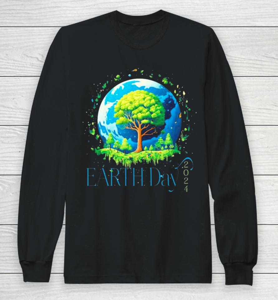 Earth Day 2024 Environmental International Awareness Long Sleeve T-Shirt