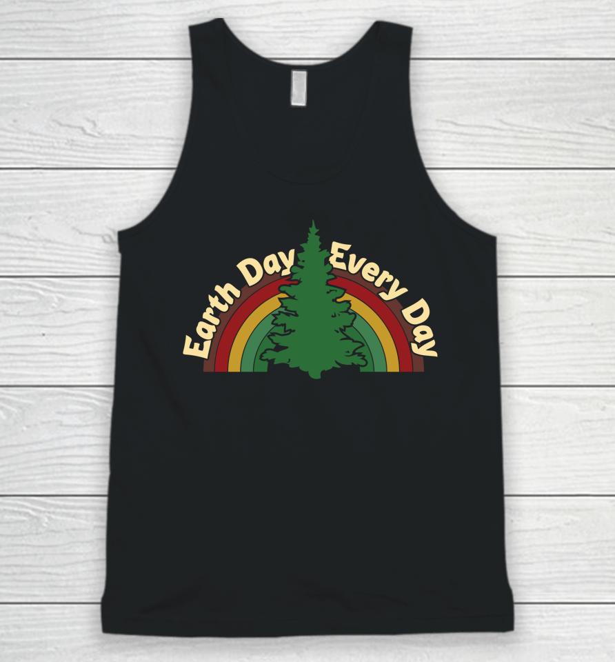 Earth Day Every Day Rainbow Earth Day Unisex Tank Top