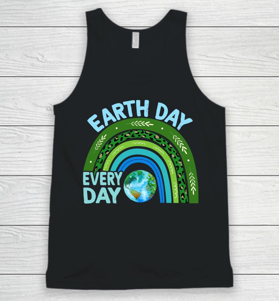 Earth Day Everyday Rainbow Earth Day Unisex Tank Top