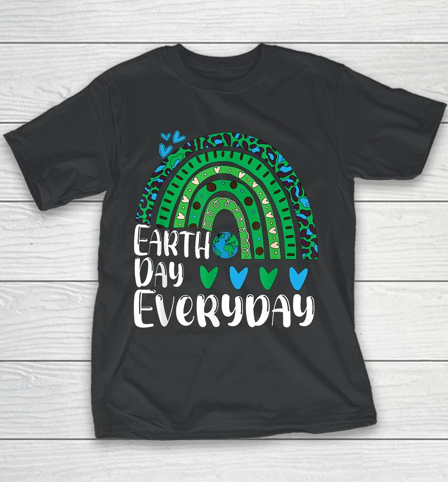 Earth Day Everyday Rainbow Earth Day Youth T-Shirt