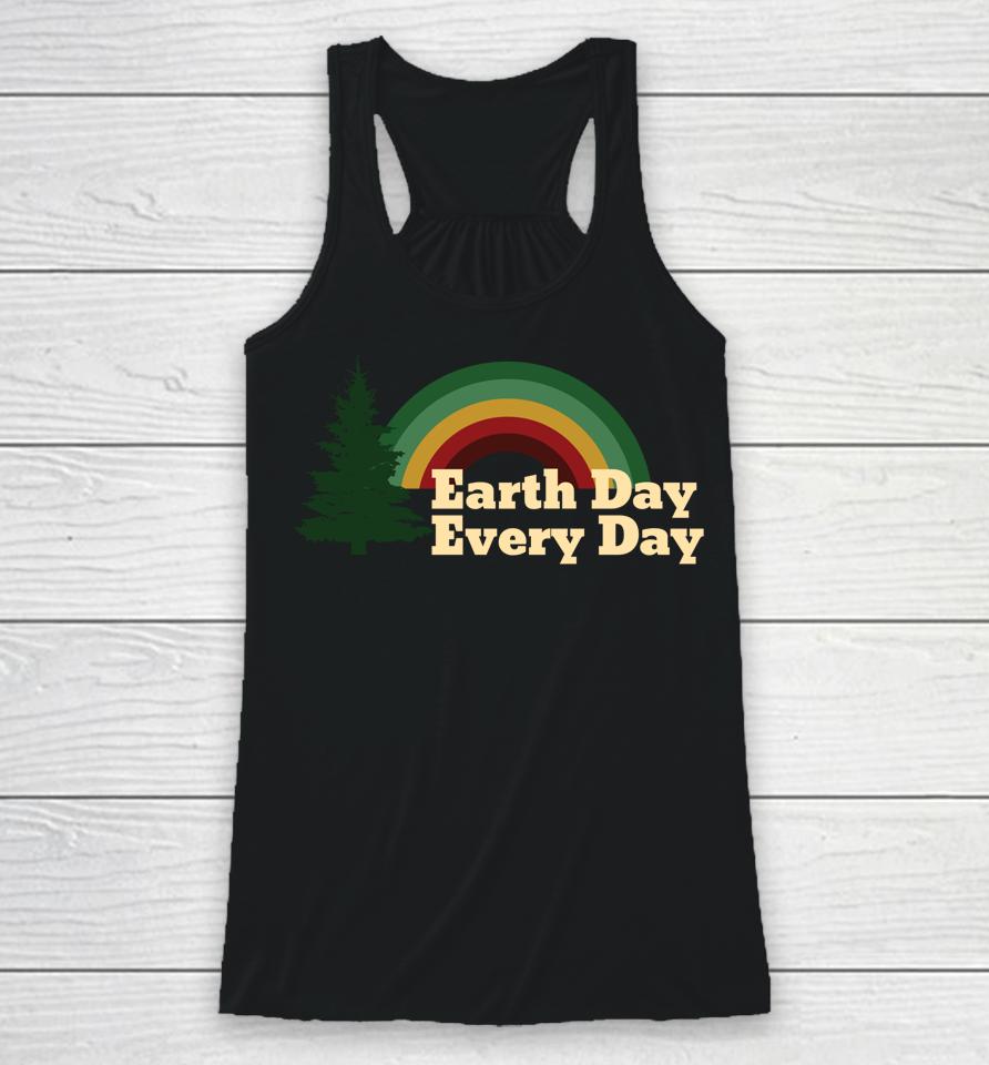 Earth Day Everyday Rainbow Racerback Tank