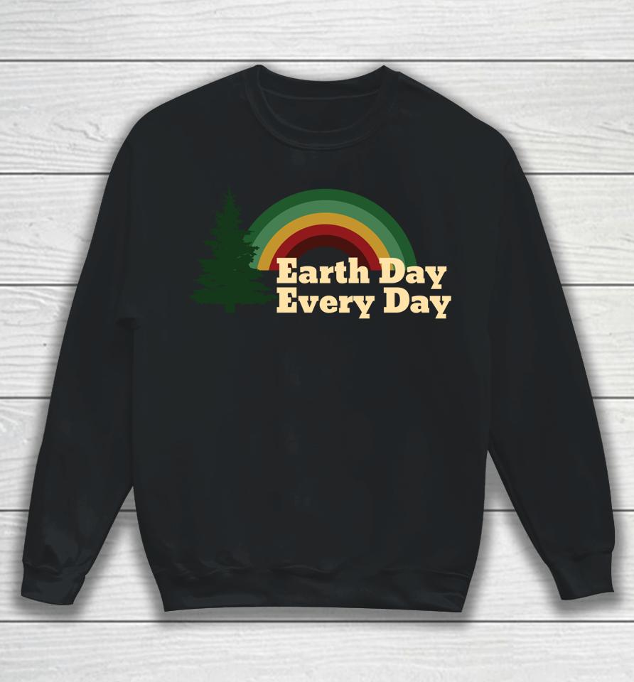 Earth Day Everyday Rainbow Sweatshirt