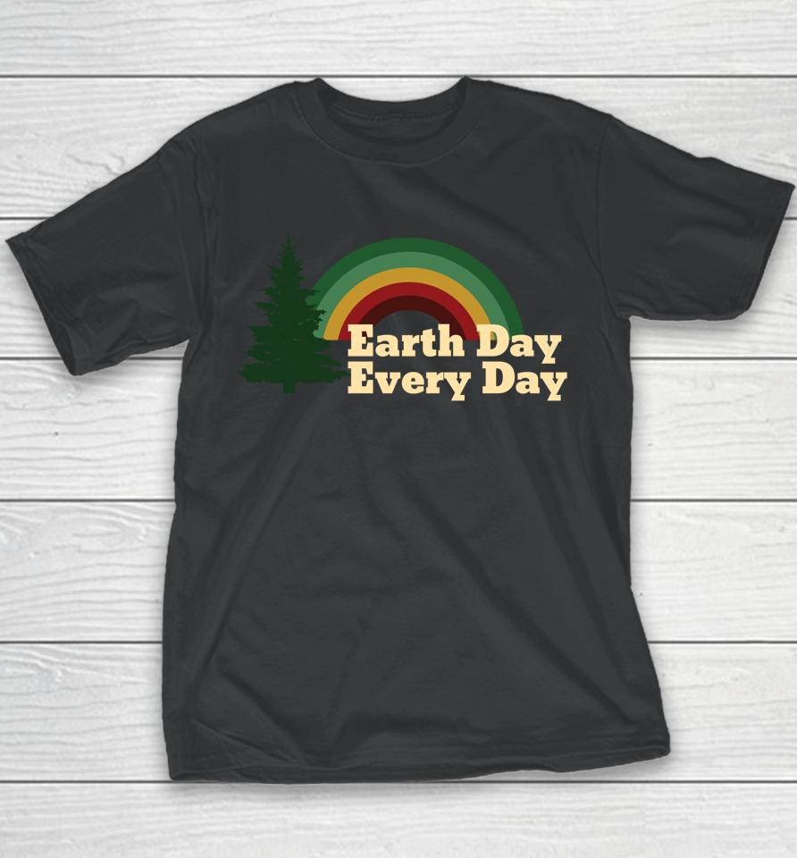 Earth Day Everyday Rainbow Youth T-Shirt