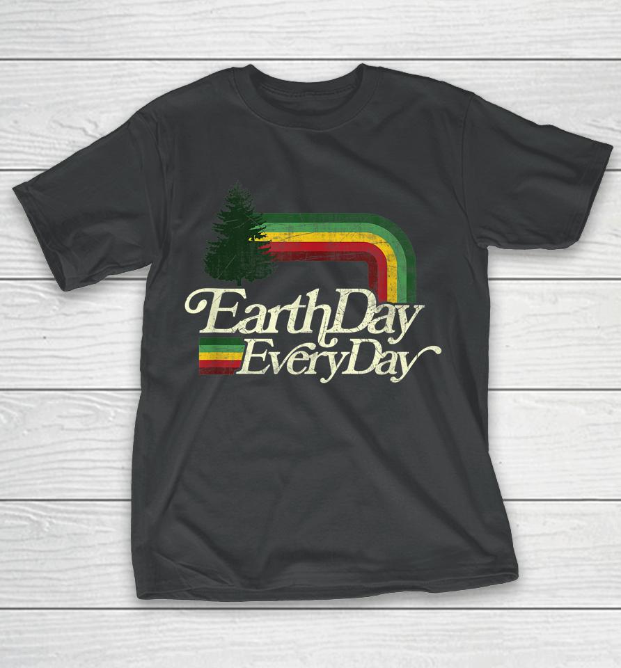Earth Day Everyday Retro Vintage T-Shirt
