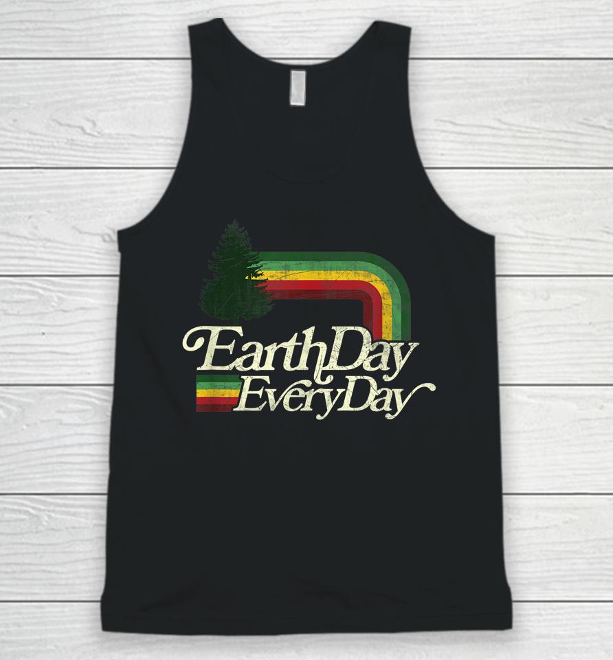 Earth Day Everyday Retro Vintage Unisex Tank Top