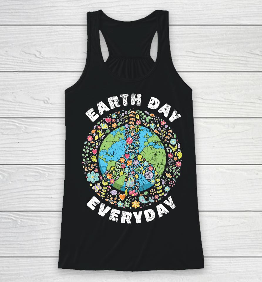 Earth Day Everyday Racerback Tank