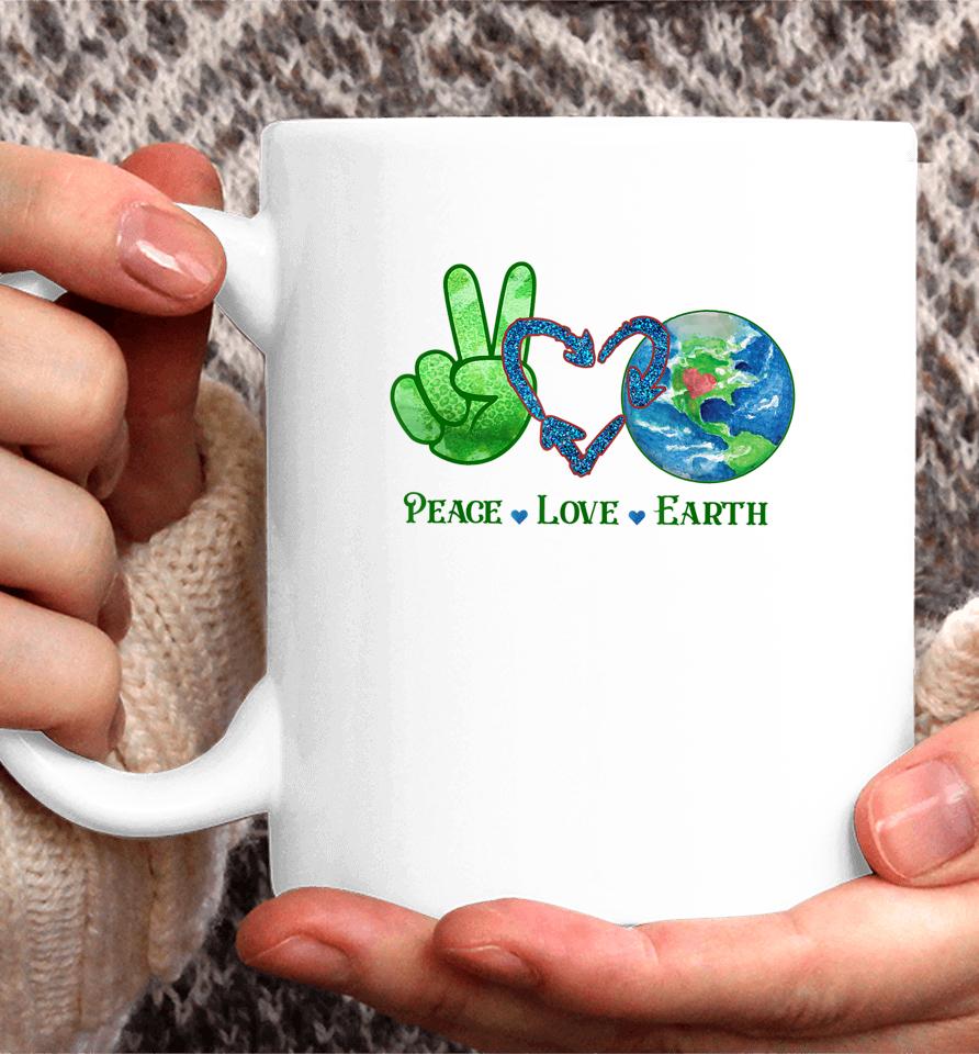 Earth Day Shirt Teacher Environment Day Recycle Earth Day Coffee Mug