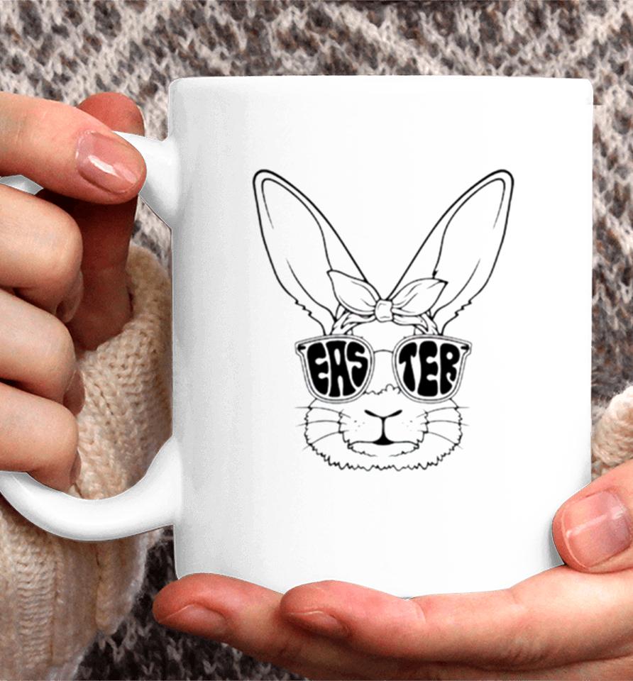 Easter Bunny Glasses Coffee Mug