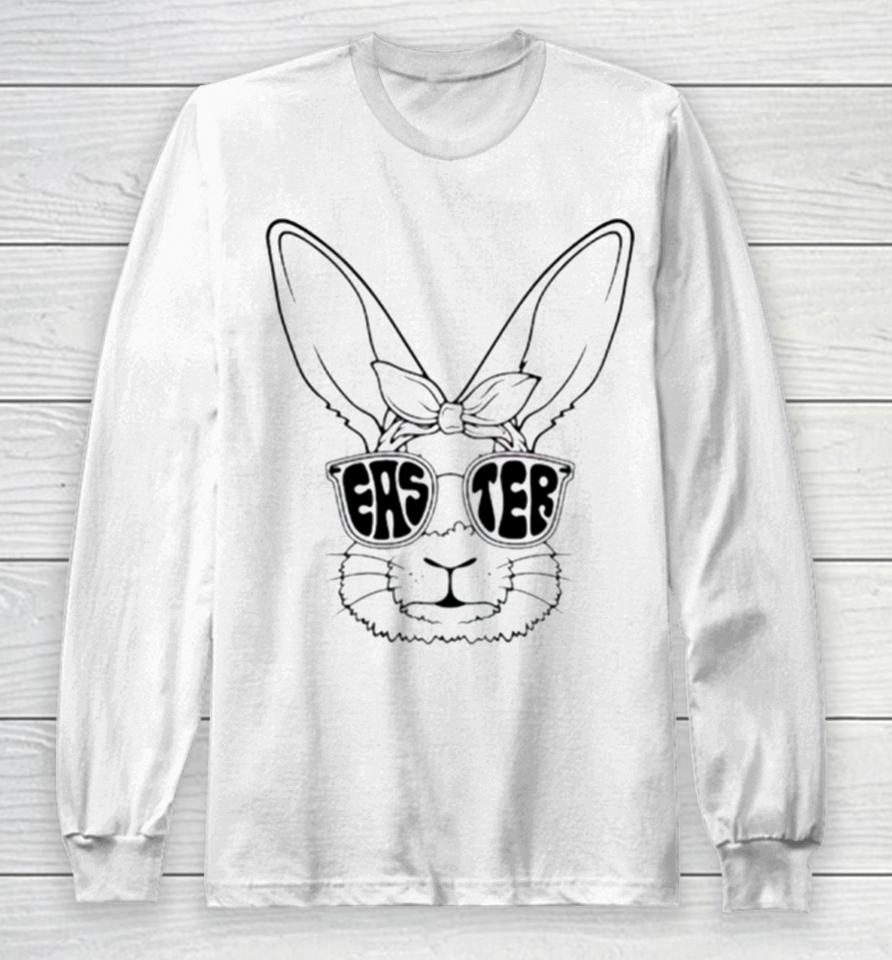 Easter Bunny Glasses Long Sleeve T-Shirt