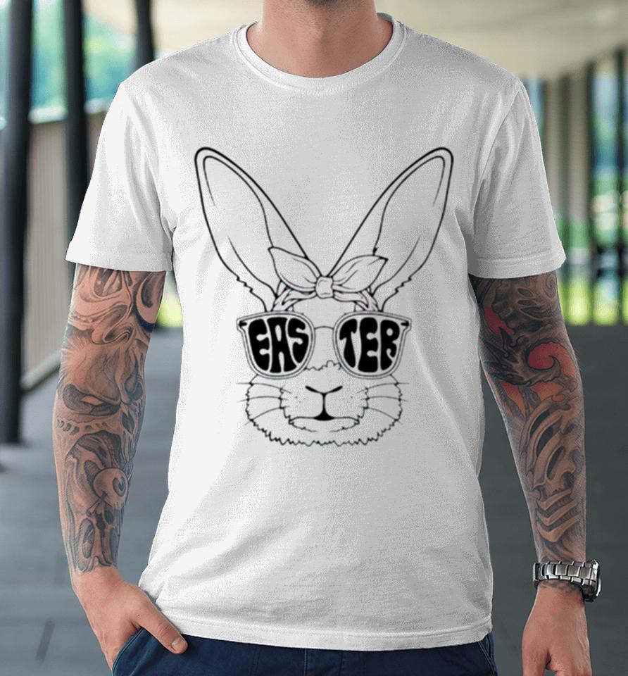 Easter Bunny Glasses Premium T-Shirt
