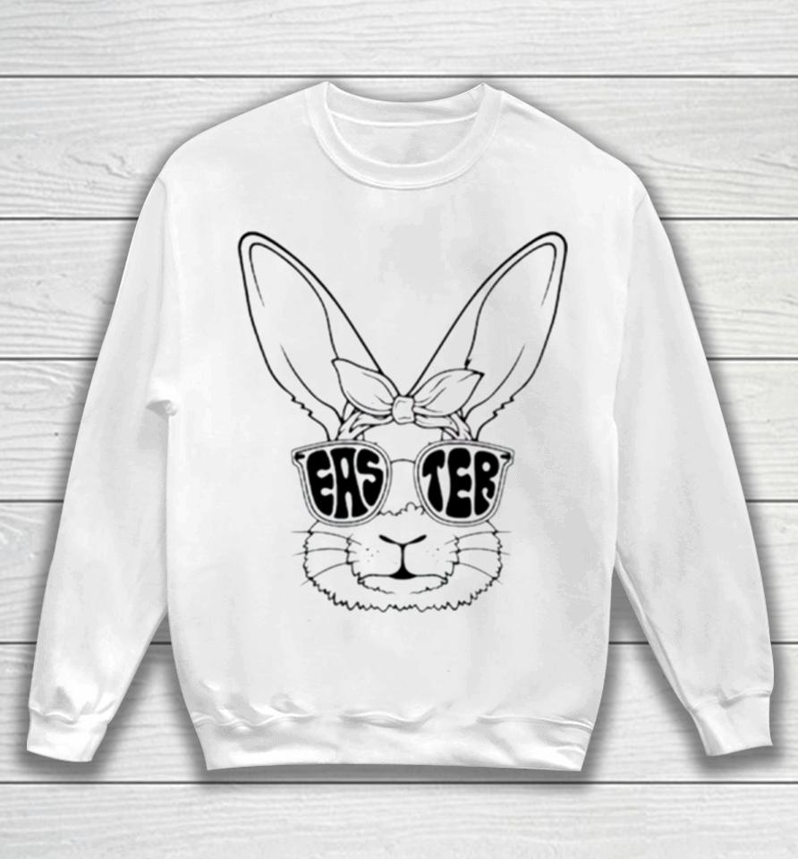 Easter Bunny Glasses Sweatshirt
