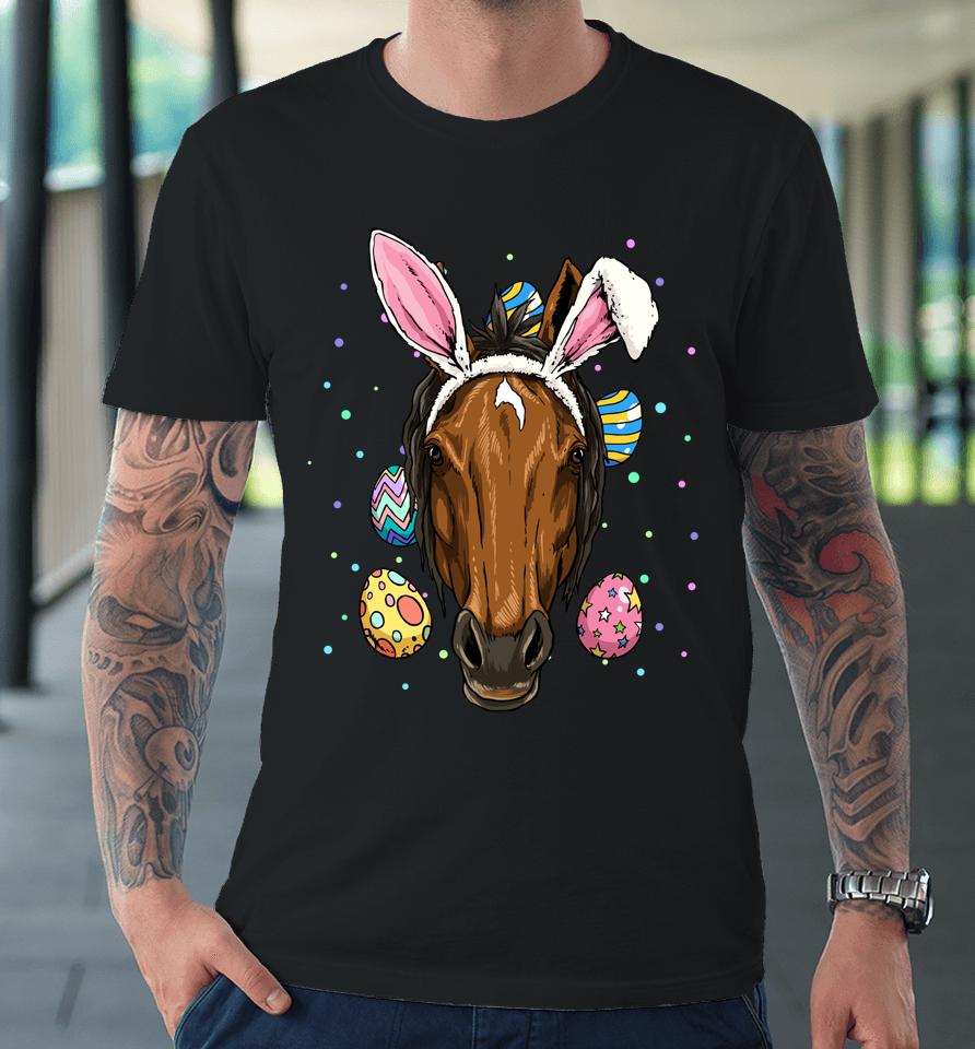 Easter Bunny Horse Premium T-Shirt
