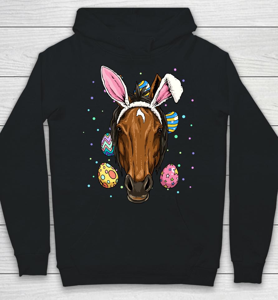 Easter Bunny Horse Hoodie