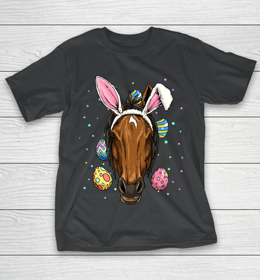 Easter Bunny Horse T-Shirt