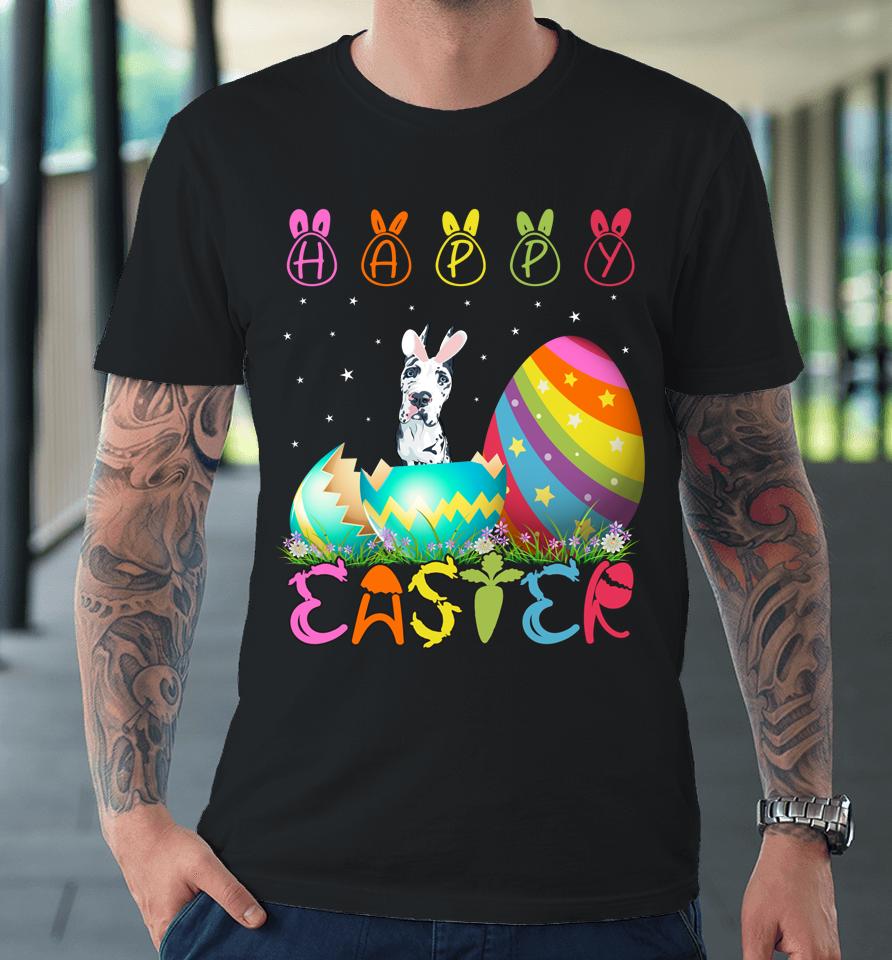 Easter Day Great Dane Dog Premium T-Shirt