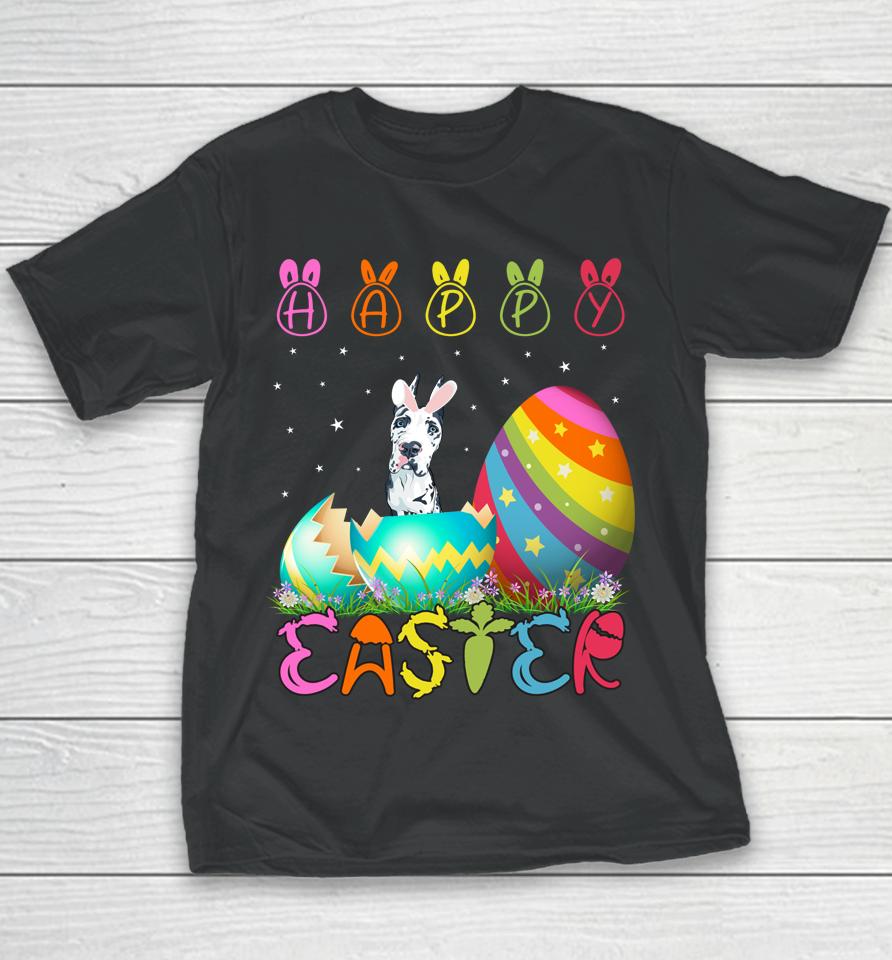Easter Day Great Dane Dog Youth T-Shirt