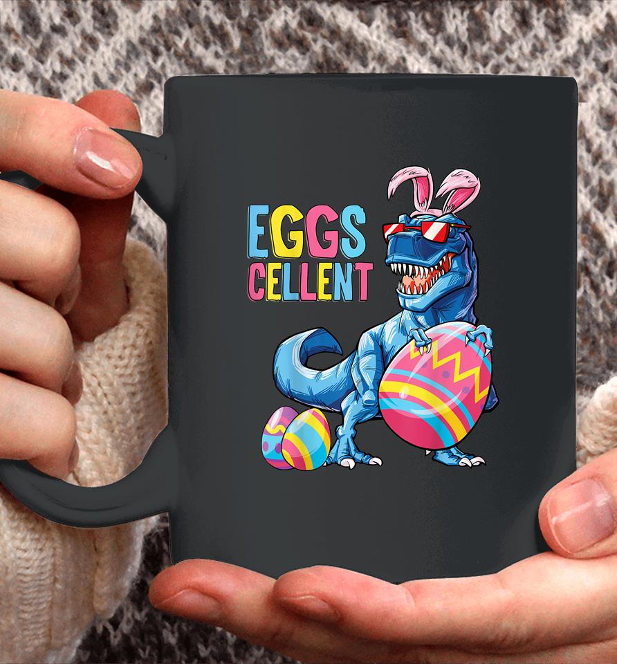 Easter Dinosaur Bunny T Rex Boys Girls Kids Eggs Cellent Coffee Mug