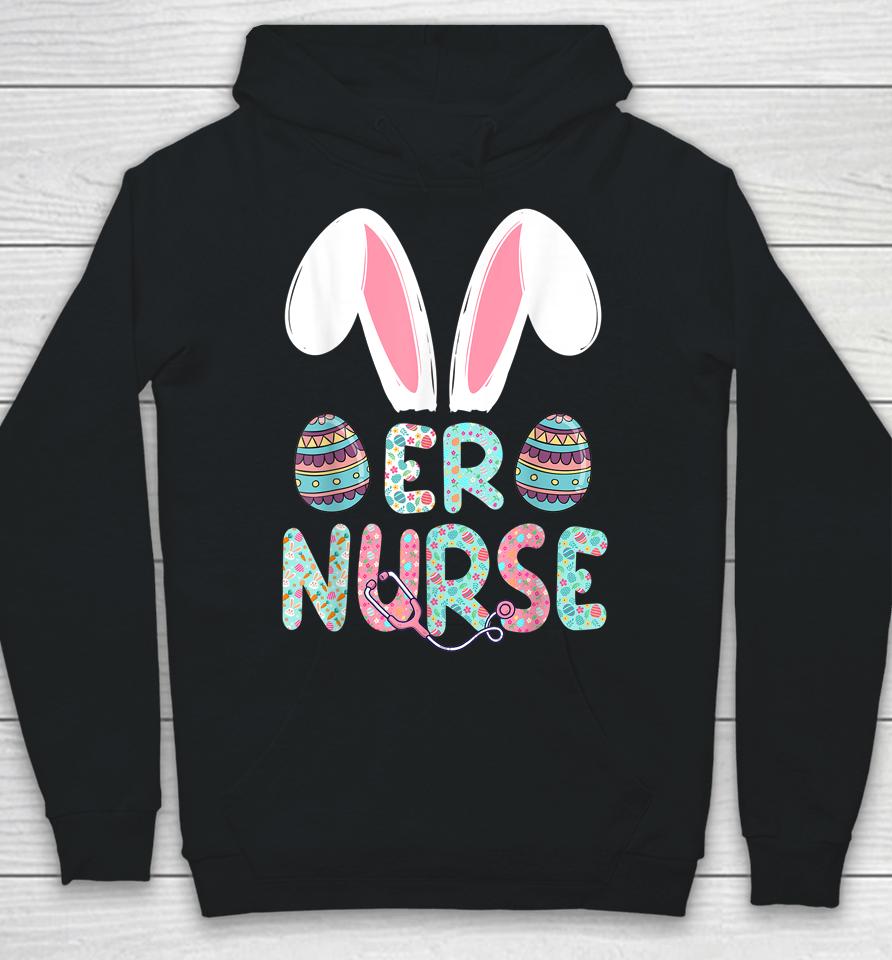 Easter Er Nurse Bunny Easter Day Hoodie