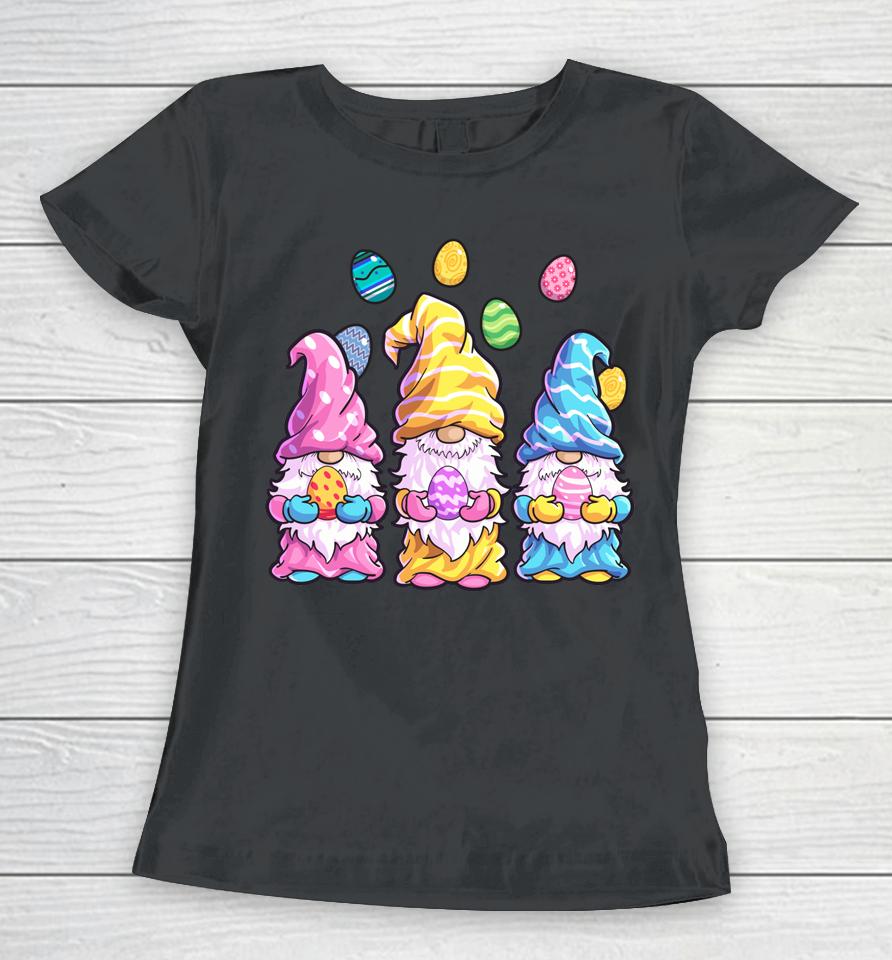 Easter Gnomes Easter Eggs Easter Day Women T-Shirt