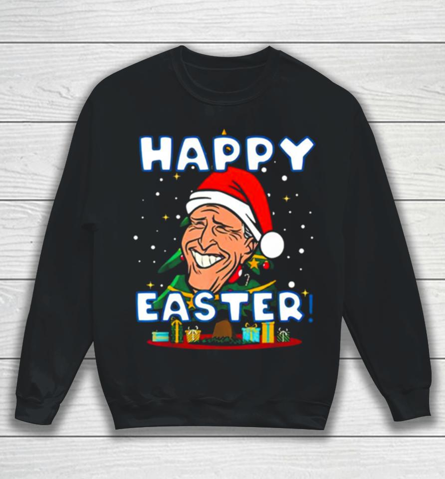 Easter Joe Biden Santa Confused Christmas Days Sweatshirt