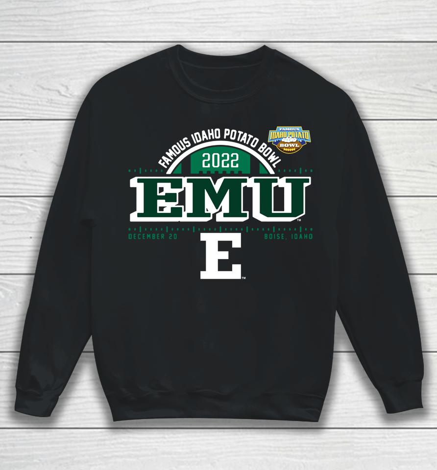 Eastern Michigan Eagles Green Idaho Potato Bowl Sweatshirt