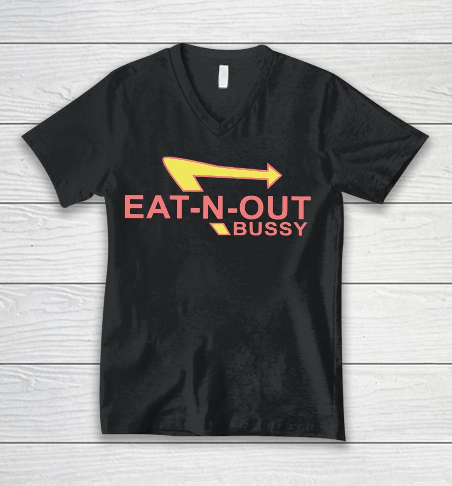 Eat-N-Out Bussy Unisex V-Neck T-Shirt