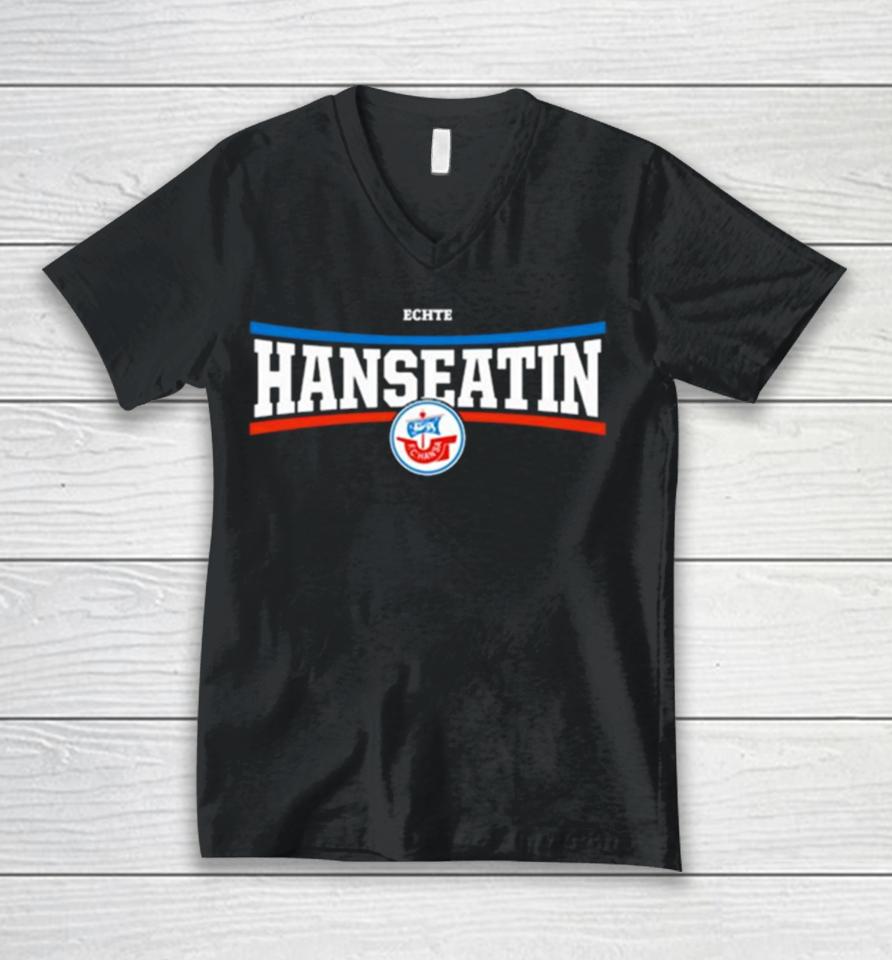 Echte Hanseatin Unisex V-Neck T-Shirt