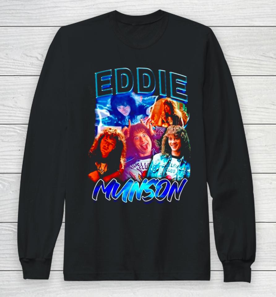 Eddie Munson Homage Vintage Long Sleeve T-Shirt