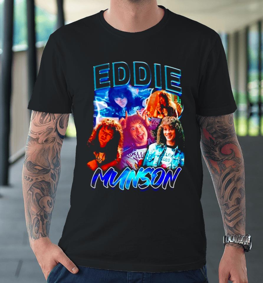 Eddie Munson Homage Vintage Premium T-Shirt